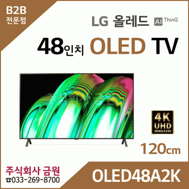 LG 48인치 올레드 OLED TV OLED48A2K - 스마트씽큐AI