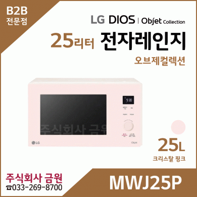 LG 디오스 오브제컬렉션 전자레인지 MWJ25P