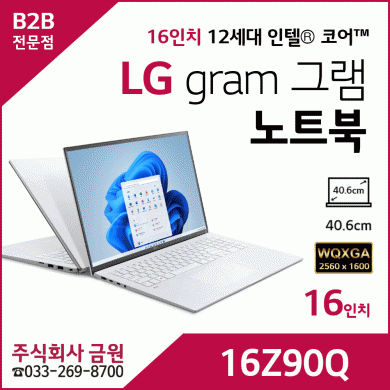 LG 그램 gram 노트북 16인치 16Z90Q