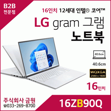 LG 그램 gram 노트북 16인치 16ZB90Q