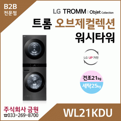 LG 트롬 오브제컬렉션 워시타워 WL21KDU