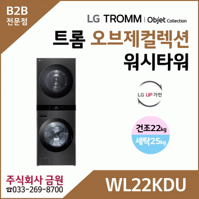 LG 트롬 오브제컬렉션 워시타워 WL22KDU