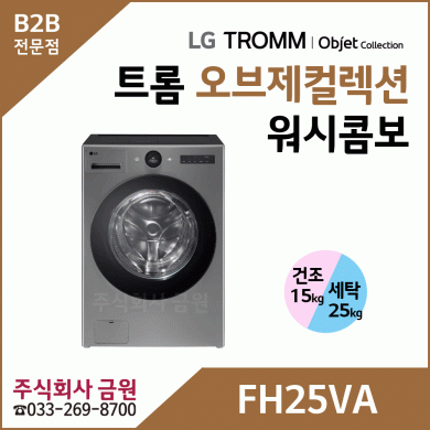 LG 트롬 오브제컬렉션 콤비타워 FH25VA