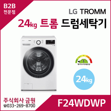 LG 트롬 드럼 세탁기 F24WDWP