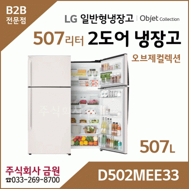 LG 2도어 일반냉장고 D502MEE33