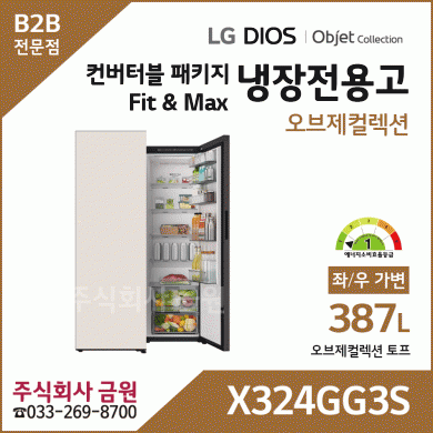 LG 컨버터블 패키지 오브제컬렉션 X324GG3S