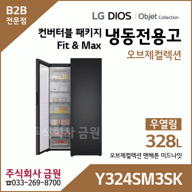 LG 컨버터블 패키지 오브제컬렉션 Y324SM3SK