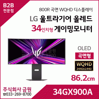 LG 울트라기어 올레드 게이밍모니터 34GX900A